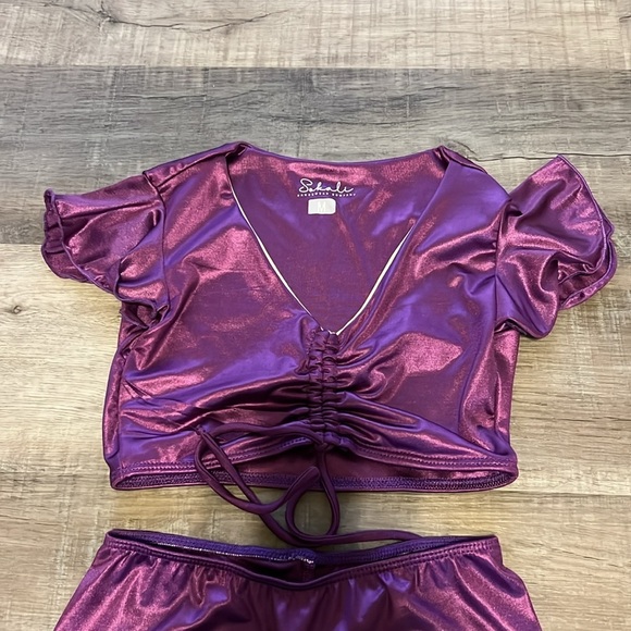 4 for $20 Sokali Dancewear Company tie top and shorts size M - Picture 2 of 9